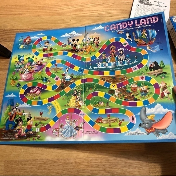 Disney Parks Edition Candy Land Disney World Land Game Small World Snow White - Picture 7 of 10